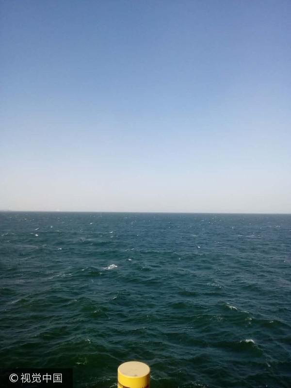 渤海秦皇島海域現(xiàn)罕見沙塵暴 船員以為遇“妖怪”